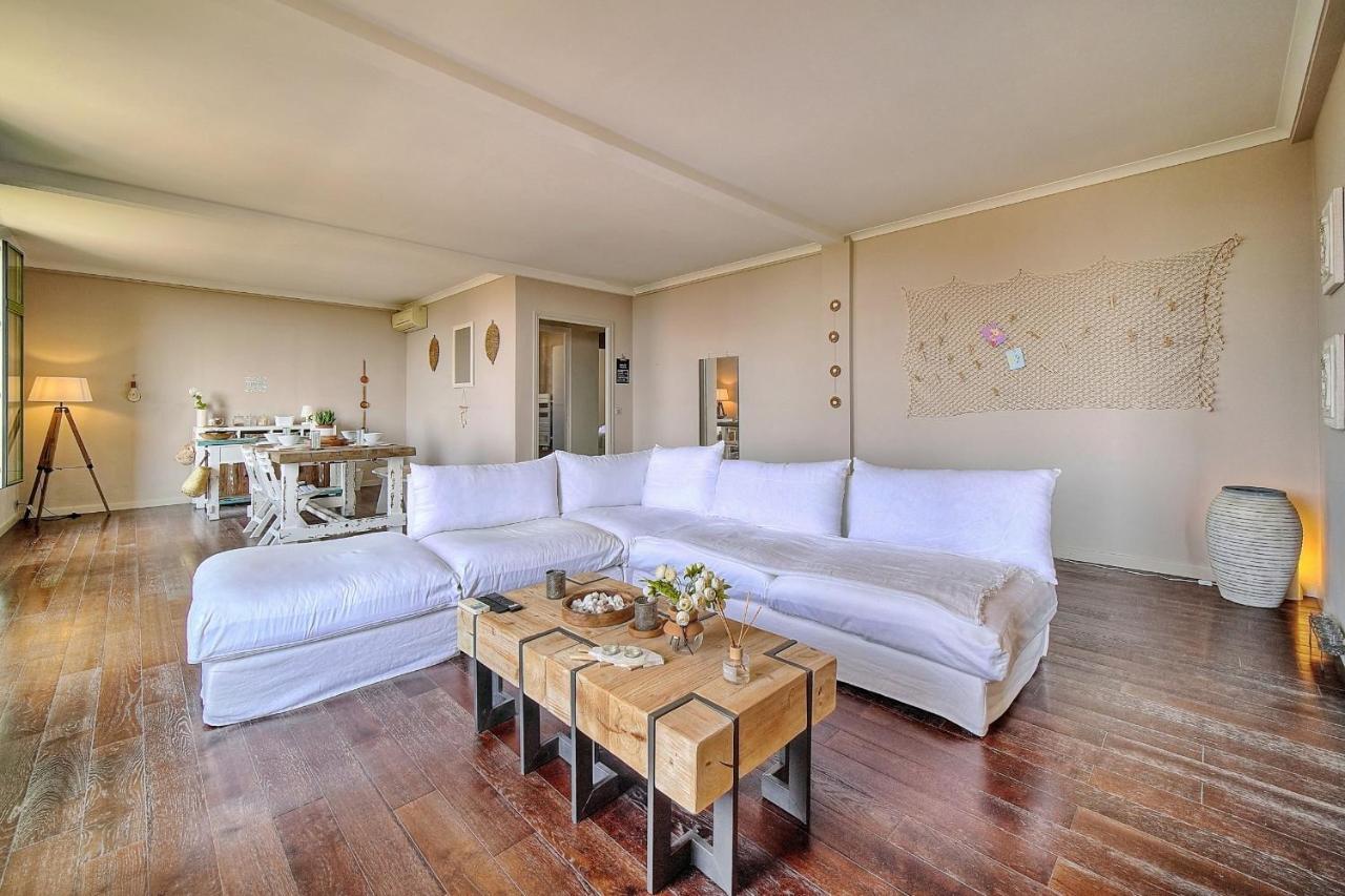 Immogroom - Large Apartment - Parking - Air Conditioning - Sea View - Wifi Cannes Zewnętrze zdjęcie